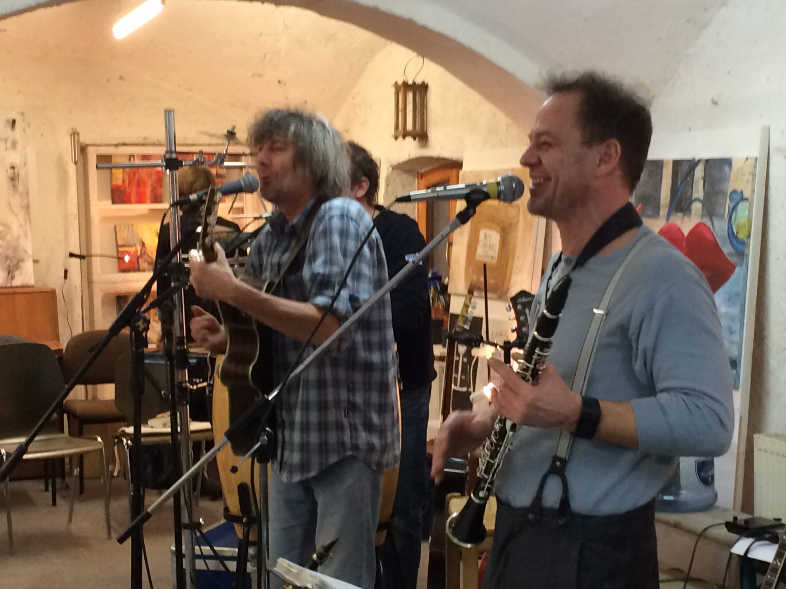 live im Atelier