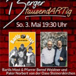 Ankündigung unsere Show bei Berger-tausendARTig